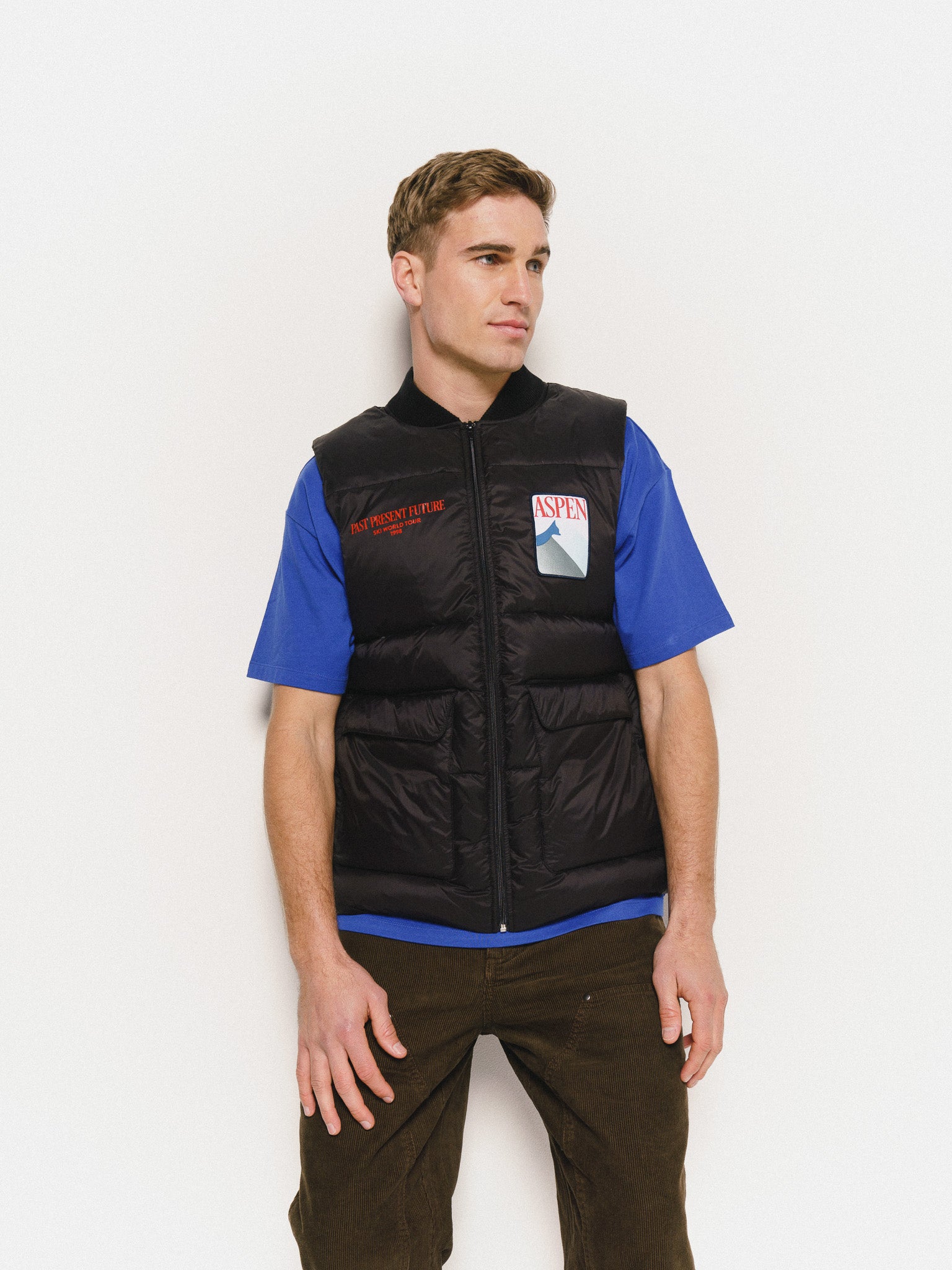 ASPEN DOWN VEST - BLACK